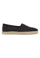 Toms Alpargata Rope Floral Lace 10019818 Zwart-36 maat 36 - thumbnail