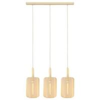 Lucide CORINA - Hanglamp - 3xE27 - Beige - thumbnail