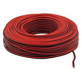 Luidspreker kabel 2x 0,50mm (100m op rol)
