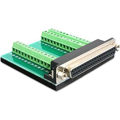 Delock Adapter 65319 D-sub female connector 180 ° Aantal polen: 37, 39 1 stuk(s)