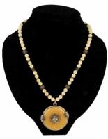 Calciet Geel Heksenketting - thumbnail