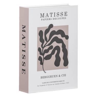 Opbergboek Matisse - naturel - 16x23x5 cm