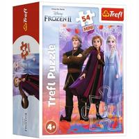 Disney Mini puzzel frozen - 54st. - thumbnail