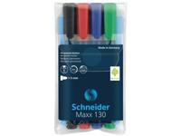 Schneider Permanentmarker rond etui 4st - thumbnail