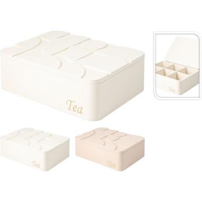 Home & Styling Theedoos 24 x 16,5 cm houten