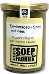 Erwtensoep/snert met vlees bio 400 Milliliter