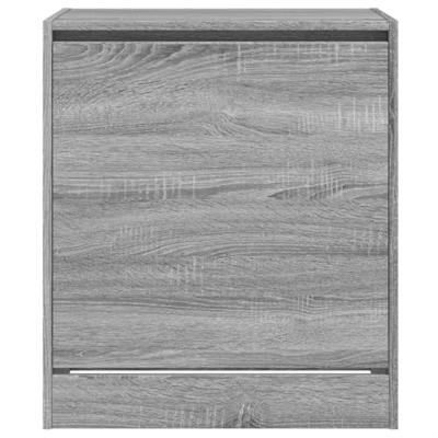 VidaXL Schoenenkast 60x42x69 cm bewerkt hout grijs sonoma eikenkleurig