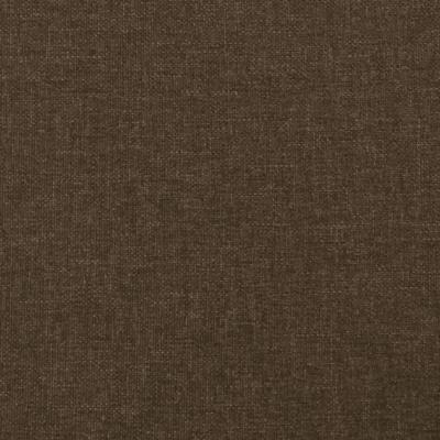 Hoofdbord met randen 103x16x118/128 cm stof donkerbruin