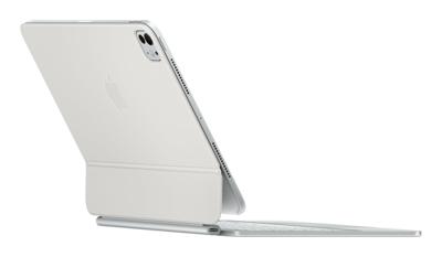 Apple iPad Magic Keyboard-hoes voor de 11 inch iPad Pro (M4), comfortabel typen, ingebouwde trackpad, rij functietoetsen, Nederlands - Wit ​​​​​​​