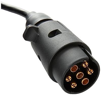 ProPlus spiraalkabel met 2x7-pins stekker 3 m
