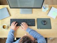 Trust Ody II draadloos stil toetsenbord en muis, qwerty - thumbnail