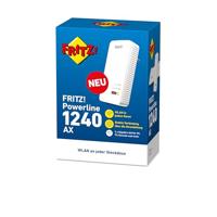 AVM FRITZ!Powerline 1240 AX Powerline enkele adapter 20003023 Powerline 1.2 GBit/s - thumbnail