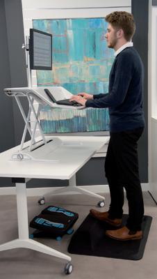 Fellowes ActiveFusion Zit-Sta anti-vermoeidheidsmat Fellowes ActiveFusion Zit-Sta anti-vermoeidheidsmat