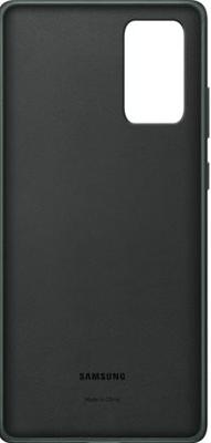 Leather Cover EF-VN980 - Achterzijde behuizing voor mobiele telefoon - leer - groen - voor Galaxy Note20, Note20 5G Leather Cover EF-VN980 - Achterzijde behuizing voor mobiele telefoon - leer - groen - voor Galaxy Note20, Note20 5G