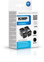 KMP Inktcartridge vervangt HP 339, C8767E Compatibel 2-pack Zwart H25D 1023,4021 - thumbnail