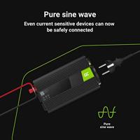 Green Cell INV14 netvoeding & inverter Auto 300 W Zwart - thumbnail