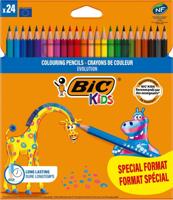 Bic Kids kleurpotlood Evolution, blister van 18 + 6 gratis - thumbnail