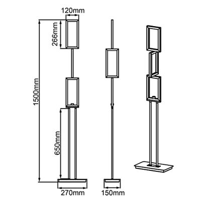 Brilliant Led vloerlampTunar - G93453/21