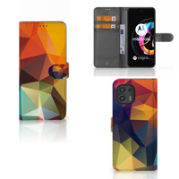 Motorola Edge 20 Lite | Book Case | Polygon Color - thumbnail