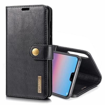 Crazy Horse textuur Flip afneembare magnetische lederen Case voor Huawei P20 Pro met houder & kaartsleuven & Wallet(Black) Crazy Horse textuur Flip afneembare magnetische lederen Case voor Huawei P20 Pro met houder & kaartsleuven & Wallet(Black)