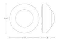 Steinel bewegingsdetector IS 2360 wit - 6556 - thumbnail