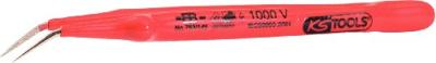 KS Tools 1171623 Pincet Spits, gebogen 145 mm