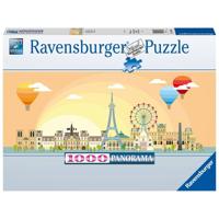 Puzzel ravensburger een dag in parijs 1000st - thumbnail