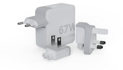 Xtorm GaN-Ultra Travel Charger 67W USB-C PD incl. Cable Oplader Wit Xtorm GaN-Ultra Travel Charger 67W USB-C PD incl. Cable Oplader Wit