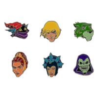 Masters of the Universe Pin Badges 6-Pack Characters - thumbnail
