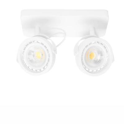 Zuiver Plafondlamp 'Dice' 2-lamps, kleur Wit