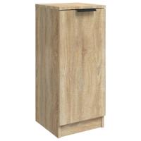 Dressoir 30x30x70 cm bewerkt hout sonoma eikenkleurig - thumbnail
