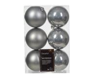 Kerstbal kunststof d8 cm mgrs 6st kerst Decoris - Decoris - thumbnail
