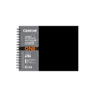 Schetsboek canson art book one 100gr 279x216mm wit - thumbnail