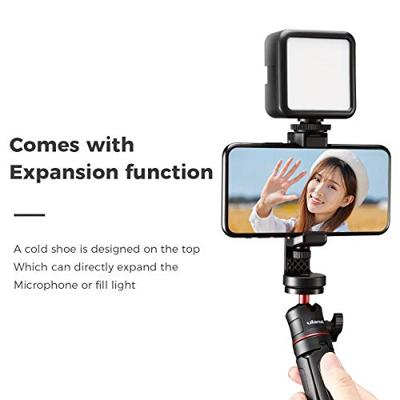 Ulanzi ST-17 360º Draaibare Telefoonhouder voor statief met Cold Shoe Mount - thumbnail