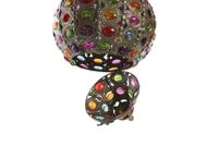 Plafondlamp DKD Home Decor Gouden Metaal Multicolour 40 W 50 W 24 x 24 x 42 cm - thumbnail
