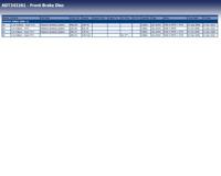 Remschijf voor ADT343261 - thumbnail