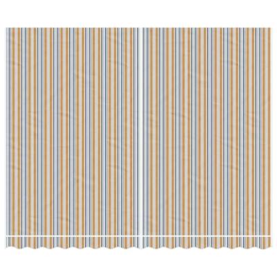 Vervangingsdoek voor luifel gestreept 4x3 m meerkleurig