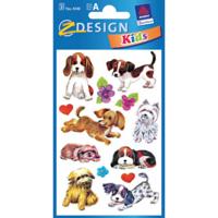 Avery AV-4340 Papieretiket Z-design Kids Pakje A 3 Vel Honden - thumbnail