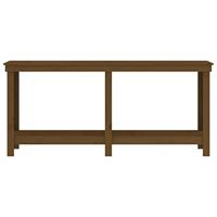 VidaXL Werkbank 180x50x80 cm massief grenenhout honingbruin - thumbnail