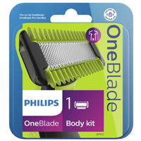 Philips Norelco OneBlade 1 mesje voor het lichaam, lichaamsset - thumbnail