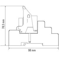 Weidmüller RCMKITP-I 24VDC 4CO LD Relaismodule Nominale spanning: 24 V/DC Schakelstroom (max.): 6 A 4x wisselcontact 1 stuk(s) - thumbnail