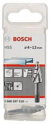 Bosch Accessoires Trappenboren HSS 4 12 mm, 6,0 mm, 50 mm 1st - 2608597518 - thumbnail