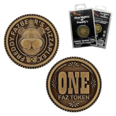Five Nights at Freddy´s Collectable Coin One Faz Token Limited Edition