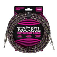 Ernie Ball 6431 Braided Purple Python instrumentkabel 5,5 meter - thumbnail