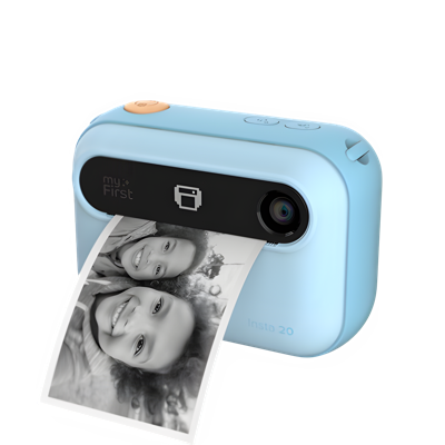 MyFirst camera insta 20 blauw + gratis thermal paper