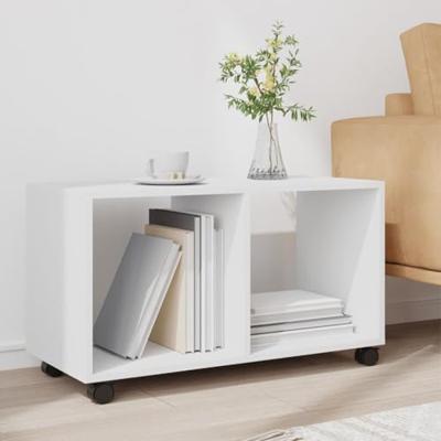 Rolkast 72x33x42,5 cm bewerkt hout wit Rolkast 72x33x42,5 cm bewerkt hout wit