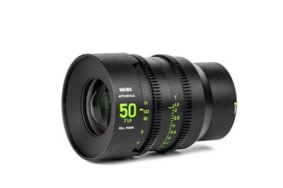 NiSi 50mm T1.9 (E-Mount) ATHENA PRIME full frame cinema lens (no drop in filter)