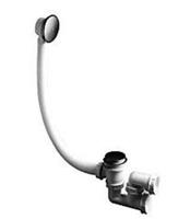 Badafvoercombinatie Wiesbaden Quick-clac 6/4 regelbaar d.m.v. drukken Chroom - thumbnail