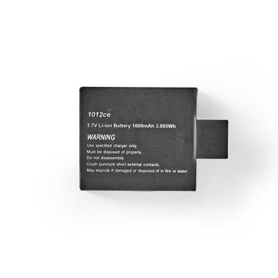 Vervangende Batterij voor Actioncam | 1000 mAh | Max. 90 Minuten | 3,7 V