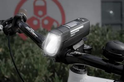 Trelock ls760 i-go vision verlichtingsset zwart